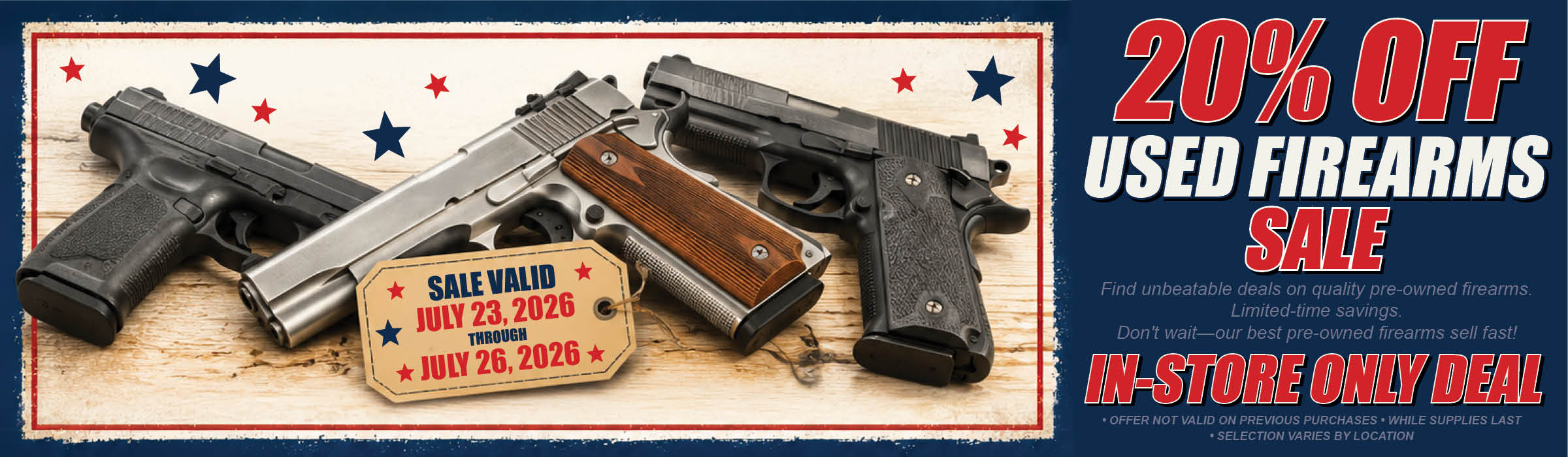 Used Gun Sale